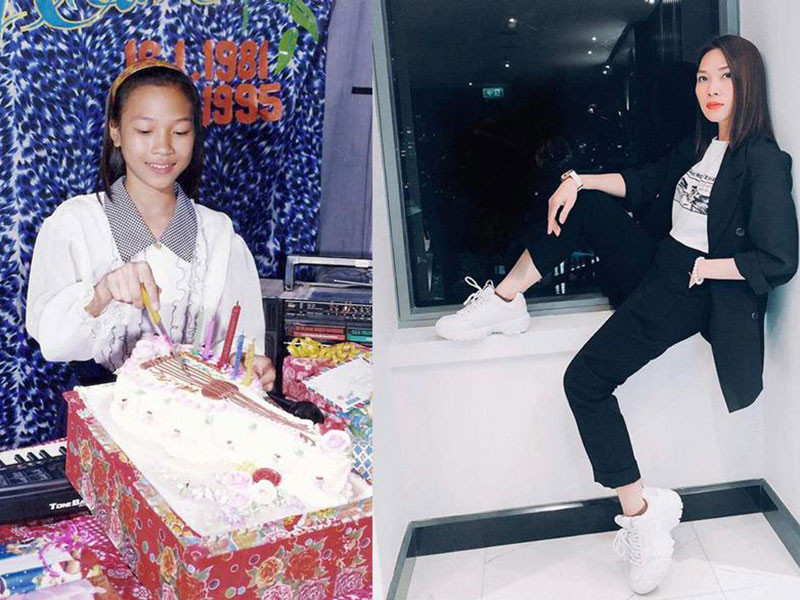 Mỹ Tâm có phong cách thời trang đơn giản nhưng không kém phần sành điệu cả lúc nhỏ lẫn khi trưởng thành. Ảnh: Thời đại plus