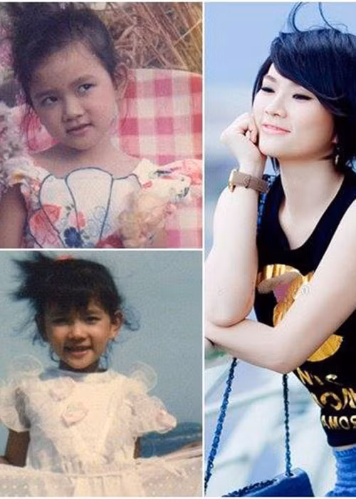 Thu Thủy tạo dáng chuyên nghiệp không khác khi nổi tiếng. Ảnh: Gia đình xã hội