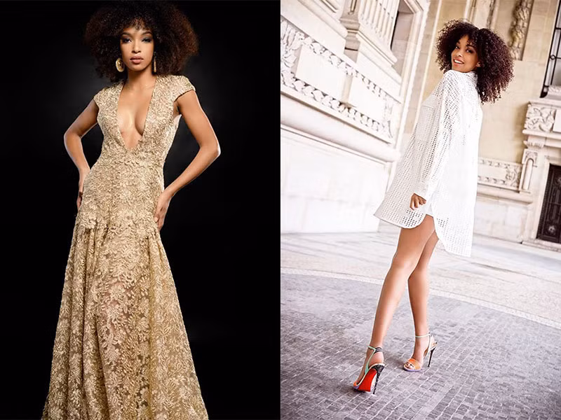 Ophely năm nay 20 tuổi, cao 1m73, vóc dáng thon gọn, gợi cảm.