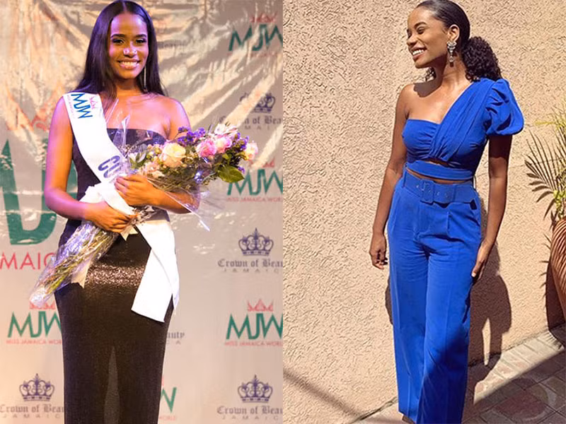 Hoa hậu Toni-Ann sở hữu nụ cười vô cùng rạng rỡ.