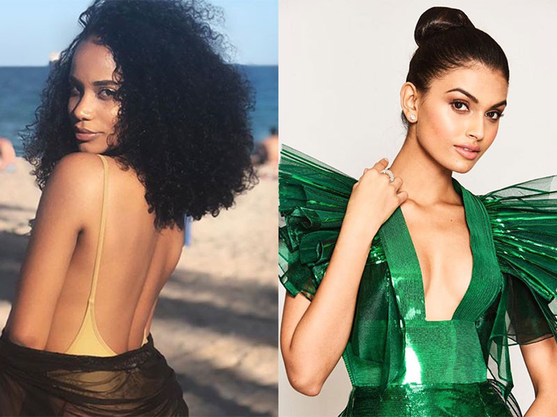 Toni-Ann đăng quang trong khi danh hiệu á hậu 1 và 2 lần lượt thuộc về Ophely Mezino và Sumao Rao (phải) - đại diện Ấn Độ.