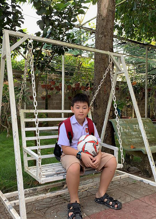 Về phần mình, Lê Phương luôn dành những lời yêu thương gửi tới con trai.