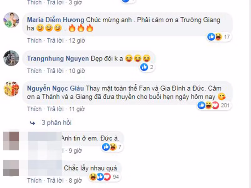 Đồng nghiệp của Hiền Hồ và Anh Đức cũng nhiệt tình gán ghép cả hai.