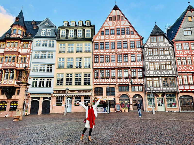 Đôi vợ chồng son tận hưởng kỳ nghỉ Giáng sinh kết hợp tuần trăng mật sau gần 1 tháng tổ chức đám cưới.