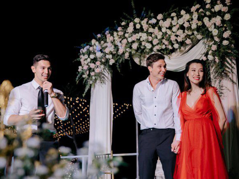 Sau đám cưới, Hoàng Oanh nhận được chú ý của nhiều khán giả vì nghi vấn bầu bí. Ảnh: Khám phá