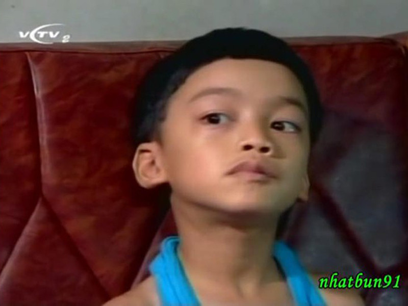 Hình ảnh Hà Duy lanh lợi trong bộ phim "Xin hãy tin em".