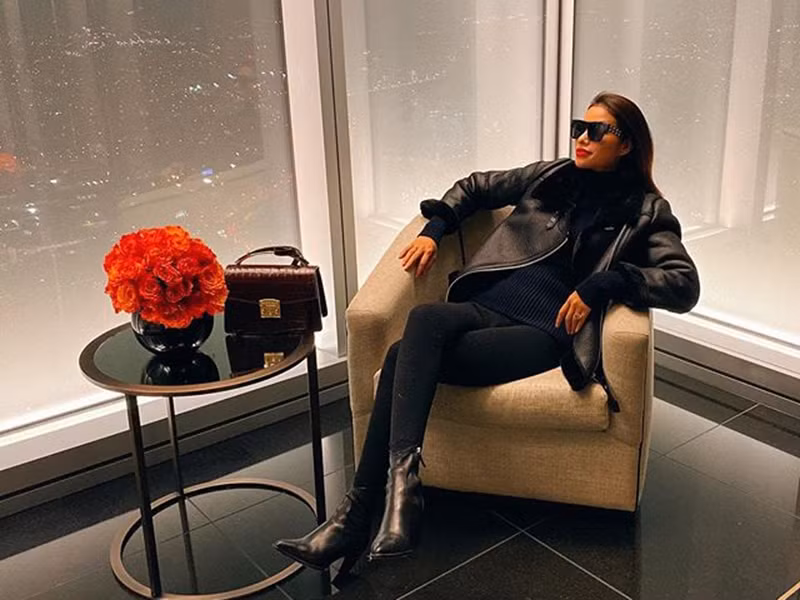 Hoa hậu Hoàn vũ Việt Nam 2015 đính hôn vào đầu năm nay.