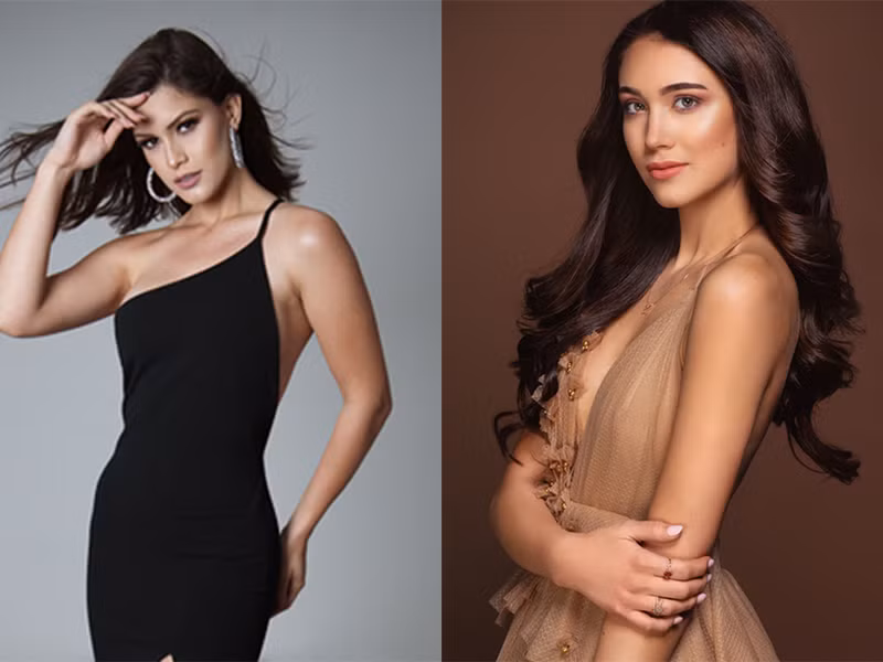 Các thí sinh cũng được kỳ vọng tiến sâu trong chung kết Hoa hậu Thế giới còn gồm: đại diện Paraguay, Mông Cổ, Malaysia, Indonesia, Tunisia, Mexico, Brazil (trái), CH Czech (phải), Ba Lan, Đan Mạch, Bồ Đào Nha.