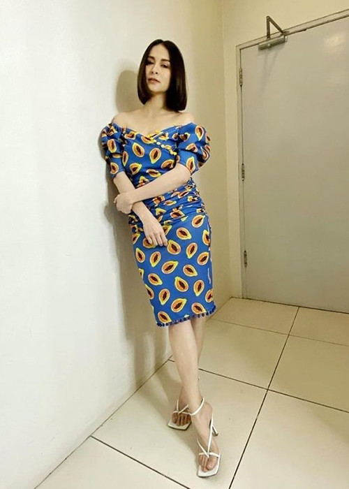 Sau khi sinh con trai thứ hai, "ngọc nữ" của showbiz Philippines nhanh chóng lấy lại vóc dáng thon gọn.