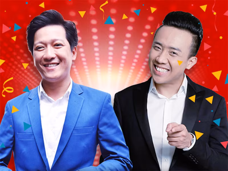 Sau Hoài Linh, tới lượt Trấn Thành - Trường Giang đắt gameshow. Năm 2019, đây là cặp danh hài thống trị mảng này.