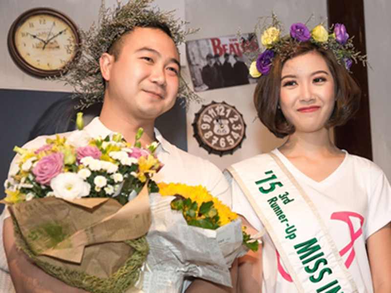 Đến tháng 9/2017, Thúy Vân bất ngờ xác nhận chia tay doanh nhân Tuấn John.