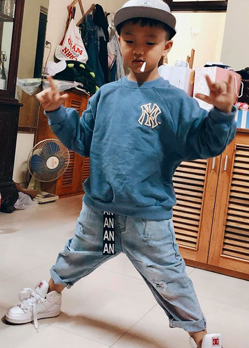 Con trai của Thu Quỳnh tên thân mật là Be, sinh năm 2015.