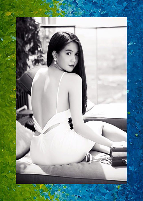 Chính lợi thế vóc dáng, cùng với công nghệ lăng xê của ông bầu Vũ Khắc Tiệp, Ngọc Trinh từ một cô gái quê đã trở thành "Nữ hoàng nội y".