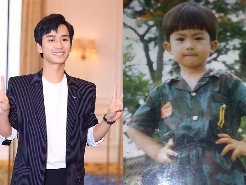 "Ngạn" của "Mắt biếc" từng khoe loạt ảnh ngày bé vô cùng đáng yêu.