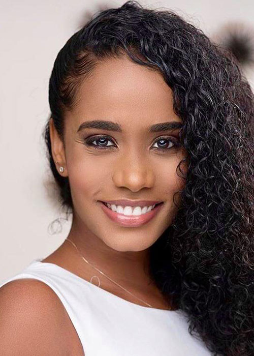 Đại diện Jamaica cho biết, người có ảnh hưởng lớn nhất đến cuộc sống của cô chính là mẹ.