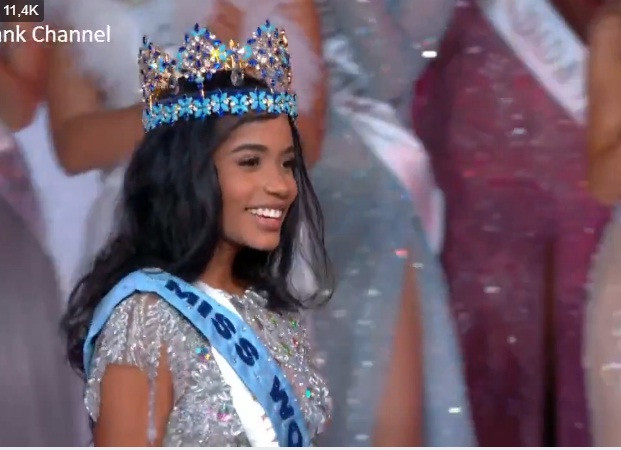 Luong Thuy Linh truot Top 5, Jamaica dang quang Hoa hau The gioi 2019