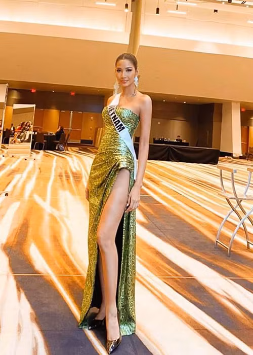 Khán giả kỳ vọng Hoàng Thùy sẽ vượt thành tích top 5 của H'hen Niê năm ngoái.