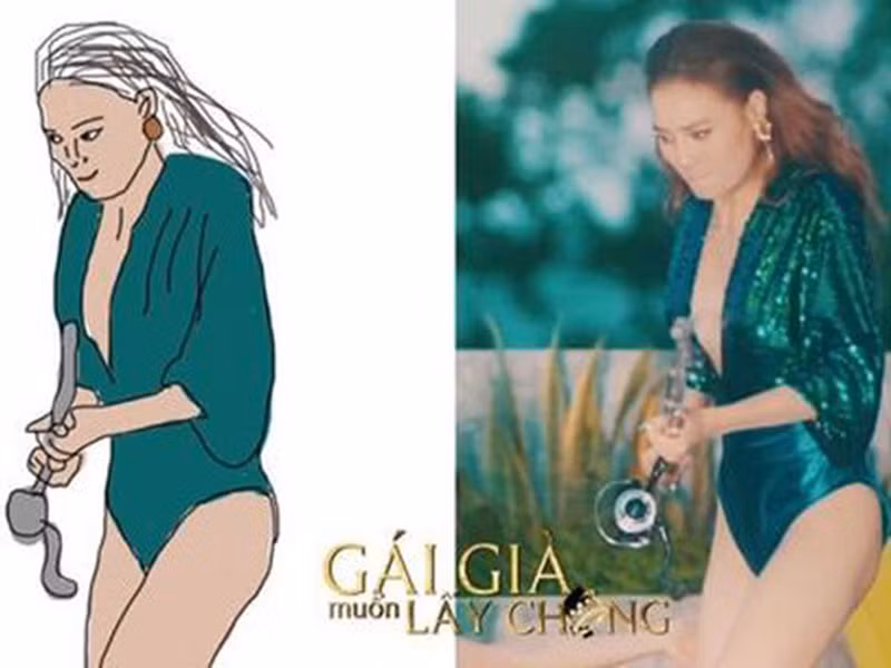 Trước hình ảnh khó đỡ của Lan Ngọc, fan không nhịn được cười. "Sao ác với ngọc nữ của tôi", "Ai làm chị tôi ra thế này", người hâm mộ bình luận.