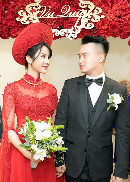 Ông xã của Diệp Lâm Anh sở hữu vẻ ngoài điển trai và có gia thế khủng.