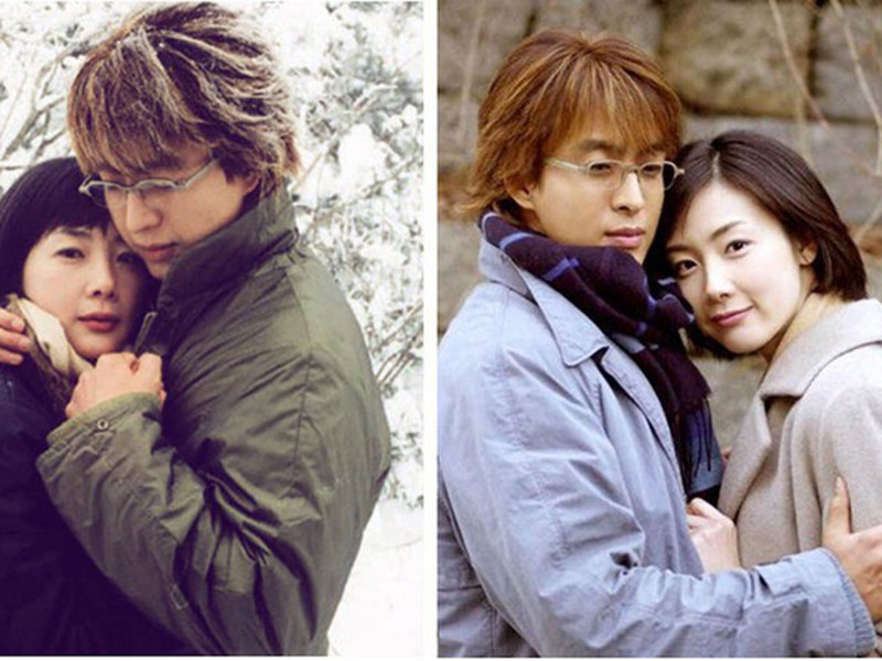 Lên sóng năm 2002, "Bản tình ca mùa đông" giúp Choi Ji Woo và Bae Yong Joon trở thành ngôi sao hạng A. Hiện tại, cặp tình nhân màn ảnh không chỉ có sự nghiệp thành công mà còn có hôn nhân viên mãn.