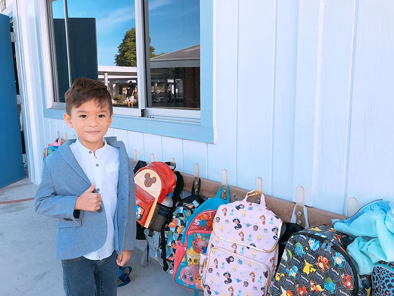 Mặc dù gầy gò nhưng Jacky lại có ước mơ trở thành phi công khi trưởng thành. Đó là lý do khiến càng Thanh Thảo bận lòng.