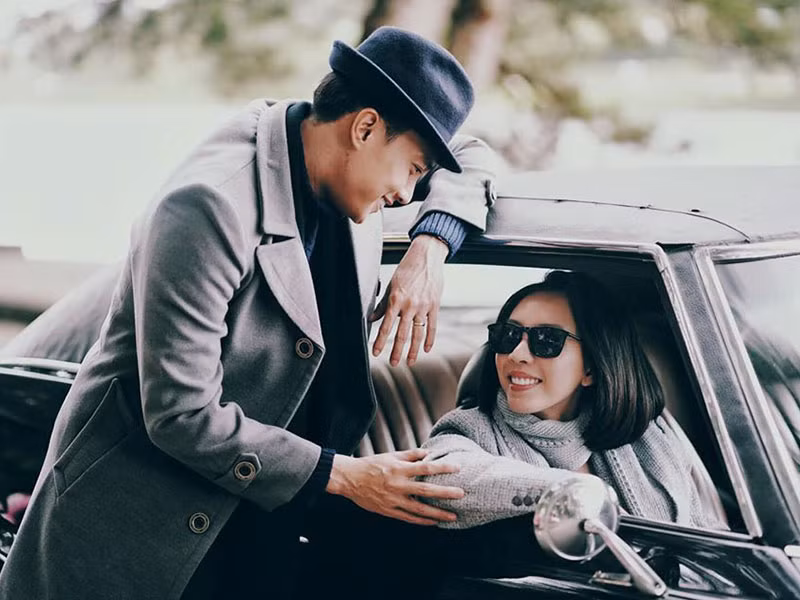 Trong "Đôi mắt âm dương", Quốc Trường có màn kết hợp với Thu Trang.