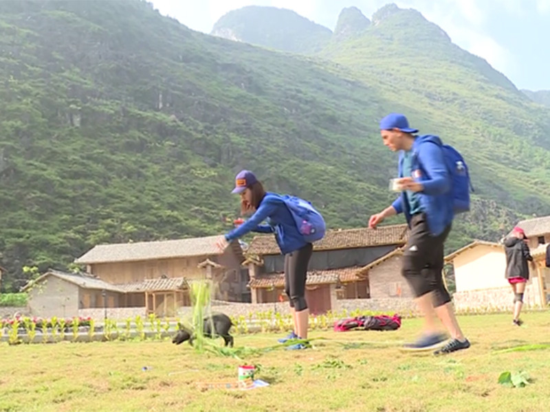 Không ít khán giả chê Đỗ Mỹ Linh nói chuyện quá suồng sã, không phù hợp với hình ảnh một hoa hậu. Ảnh: VTV