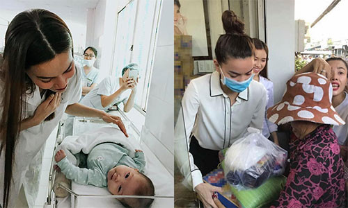 Nguoi dep, hoa hau di tu thien bi to “lam mau” de PR... co oan?