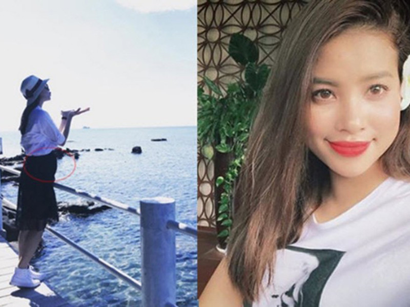 Trước khi khoe con trai, Phạm Hương có thời gian dài vướng tin đồn mang bầu và sinh con.