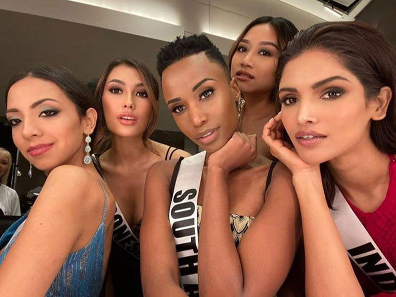 Zozibini đăng quang Hoa hậu Hoàn vũ Nam Phi 2019 vào tháng 8.