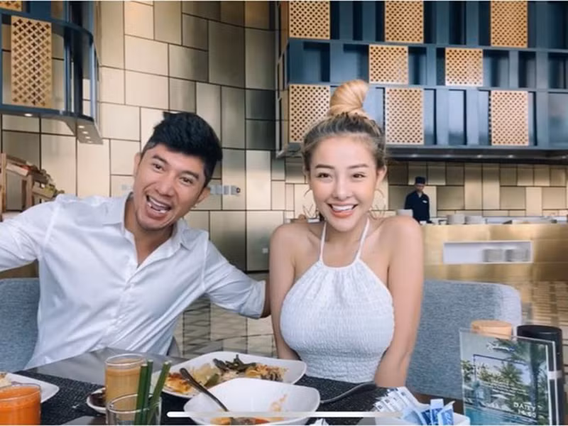 Lương Bằng Quang chia sẻ nhiều hình ảnh đi du lịch cùng Ngân 98.