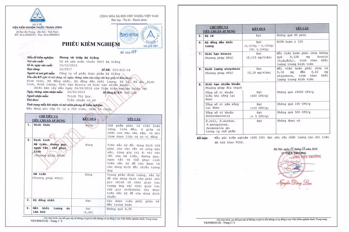 Phong te thap Ba Giang da duoc Vien kiem nghiem TU khang dinh-Hinh-2