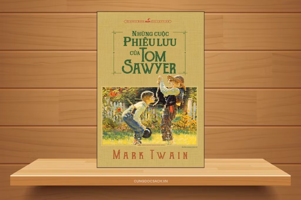 “Nhung cuoc phieu luu cua Tom Sawyer”, sach “goi dau giuong” moi the he