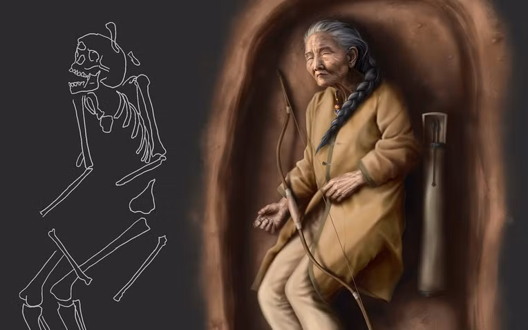 Tim thay hai cot nu tuong quan dau tien o Chau Au