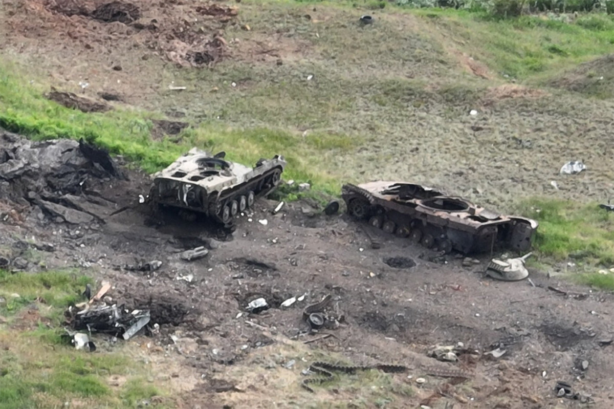 Staromaiorske lọt vào tay các lực lượng Moscow vào tháng 3/2022. Cư dân địa phương đã buộc phải rời khỏi ngôi làng vì nơi đây bị tàn phá quá nặng nề. 