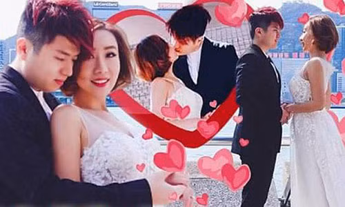 Phùng Khải Kỳ cho hay, cô tự tay trang điểm, làm tóc, không mất thời gian quá nhiều khi chọn váy cưới. Vợ chồng nữ ca sĩ xứ Hương Cảng còn chia sẻ, khi bệnh dịch Covid-19 qua đi, họ sẽ tổ một bữa tiệc mời gia đình, bạn bè chung vui.