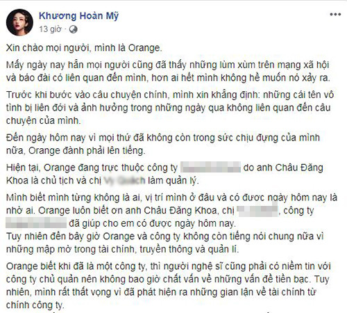 Chau Dang Khoa noi gi khi bi Orange, Ly Ly to an chan tien cat se?-Hinh-2
