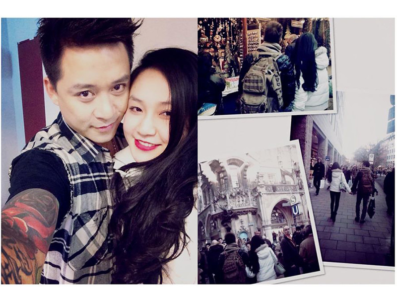 Dù bận rộn với công việc kinh doanh nhưng cô vẫn sắp xếp thời gian để du lịch cùng chồng.