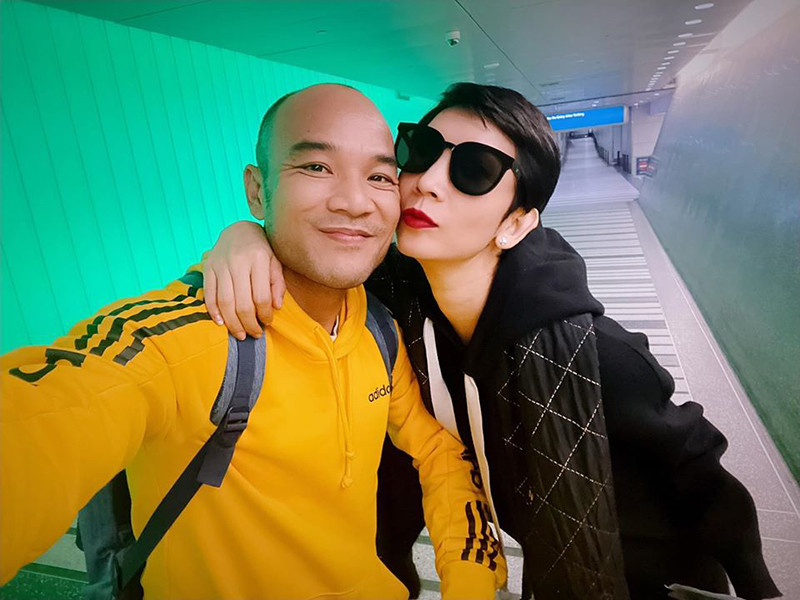 Cặp đôi bén duyên khi cùng tham gia dự án của Ngô Thanh Vân.