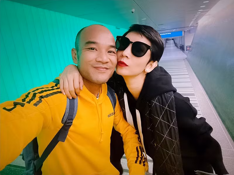 Cặp đôi bén duyên khi cùng tham gia dự án của Ngô Thanh Vân.