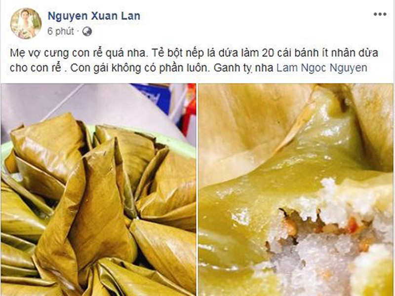 Mới đây, nữ người mẫu tiết lộ chồng của cô được lòng mẹ vợ.