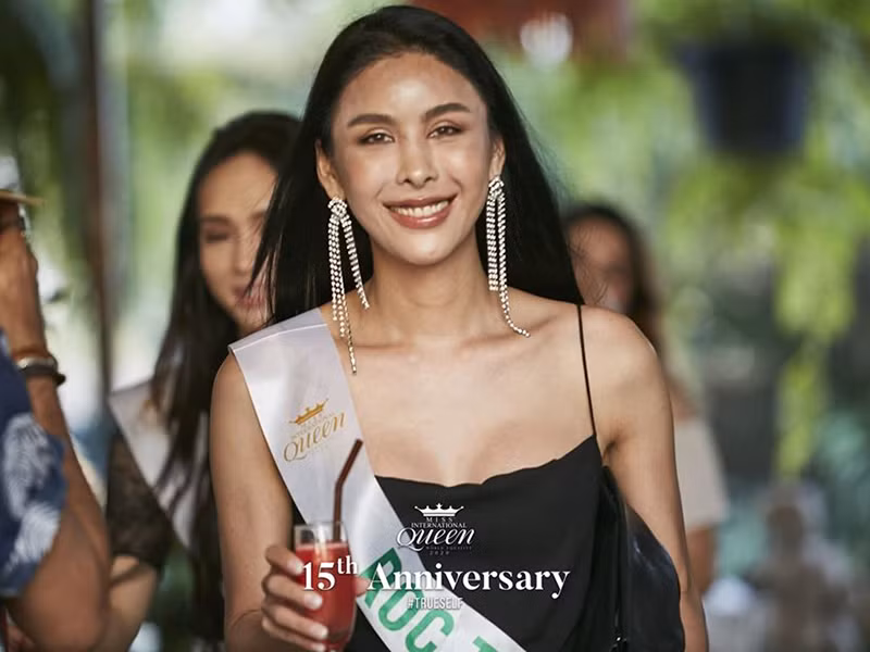 Tham dự hoạt động trên bãi biển tại Thái Lan nên đa phần các thí sinh lựa chọn trang phục khoe tối đa vẻ gợi cảm.