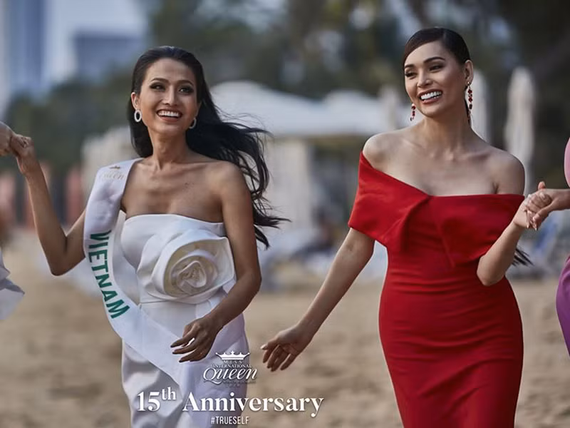 Hoài Sa quyến rũ không kém cạnh đối thủ đến từ Philippines.