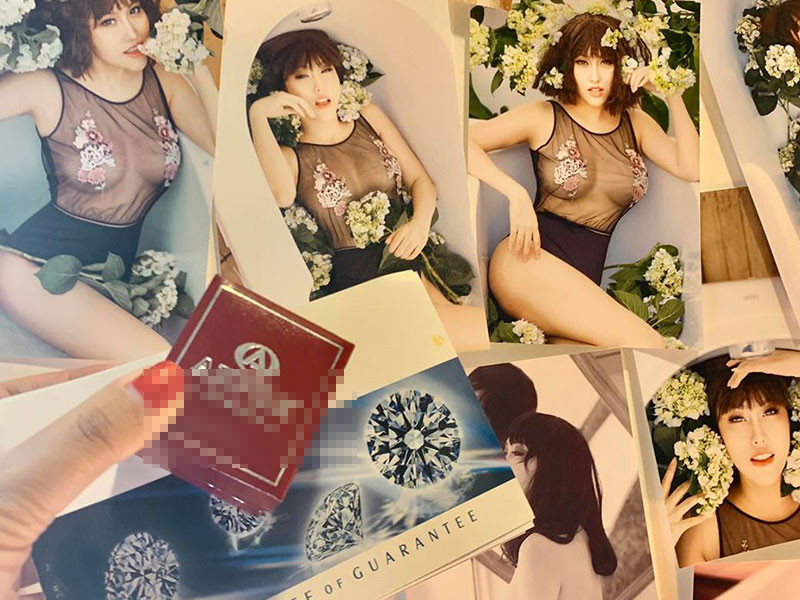 Phi Thanh Vân không kém cạnh các mỹ nhân khi khoe món quà kim cương từ người đàn ông đang theo đuổi cô.