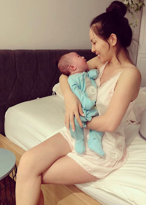 Cựu người mẫu lấy lại được vóc dáng thon gọn, có thể mặc được trang phục size S.