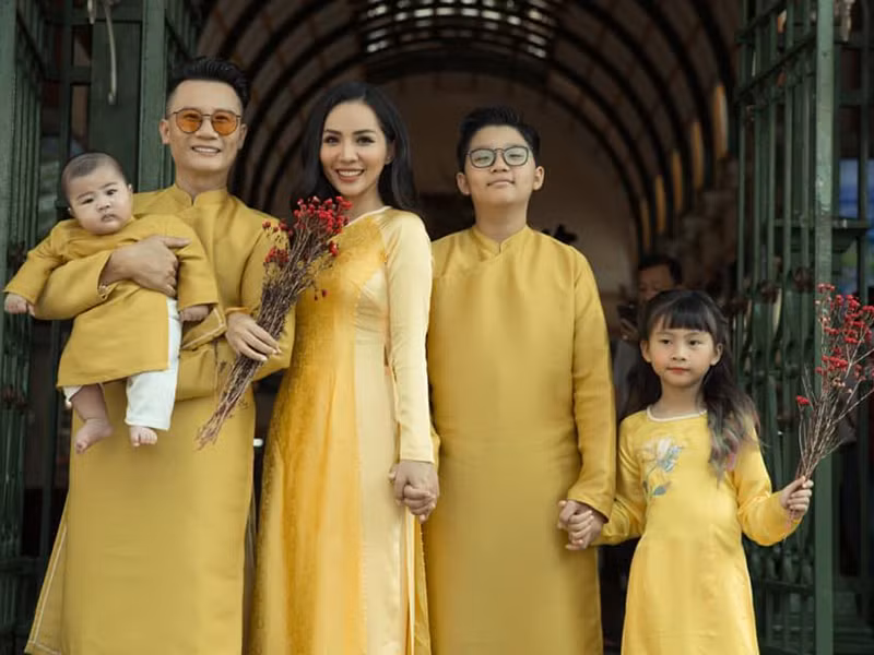 Cặp đôi dự định không có thêm con sau khi có 2 cậu con trai, 1 cô con gái.