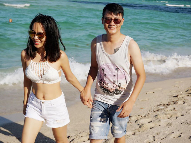 Mới đây, Hoàng Bách quyết định đi triệt sản vì quá thương vợ mang nặng đẻ đau.