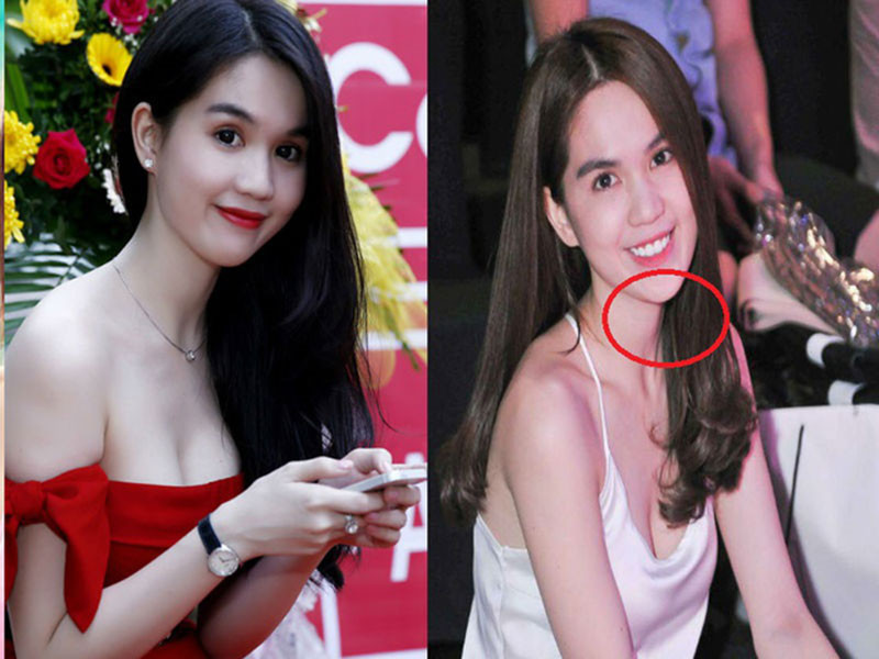 Sống mũi của "nữ hoàng nội y" cao hơn, cằm dài và nhọn hơn, mí mắt rõ hơn. Ảnh: Tri thức trẻ