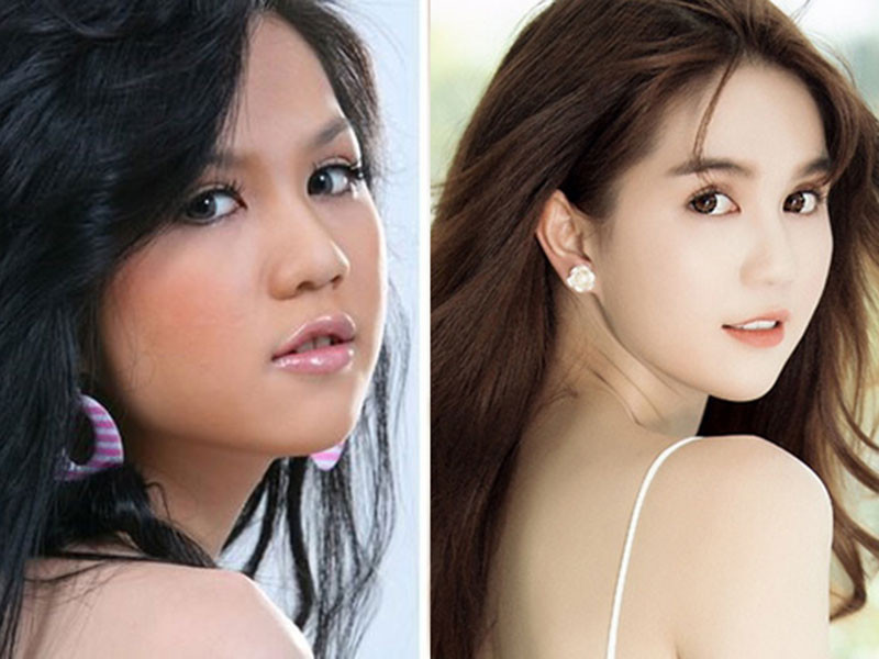 Nhan sắc của Ngọc Trinh bắt đầu có những thay đổi cách đây ít năm. Ảnh: Tri thức trẻ
