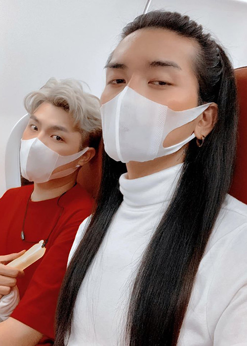 BB Trần hiện đã trở về Việt Nam. Anh tự cách ly 14 ngày tại nhà để đảm bảo an toàn cho mọi người.